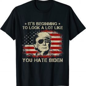 It's Beginning to Look A Lot Like You Hate Biden Trump T-Shirt