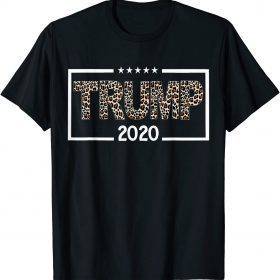 Donald Trump 2020 Leopard Print Unisex T-Shirt