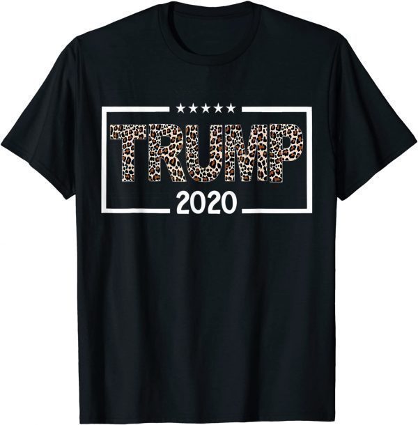 Donald Trump 2020 Leopard Print Unisex T-Shirt