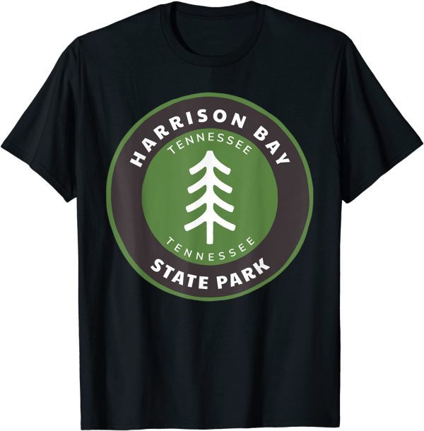 Classic Harrison Bay State Park Tennessee TN Forest Badge T-Shirt
