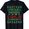 Proud Member Of LGBFJB Community Ugly Christmas Sweater T-Shirt