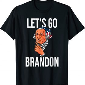 Let’s Go Brandon Biden Conservative Anti Liberal Usa Flag 2021 T-Shirt