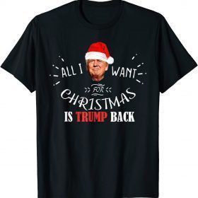 All I Want for Christmas Is Trump Back and New President Unisex T-Shirt