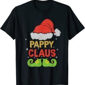 Classic Pappy Claus Shirt Christmas Pajama Family Matching Xmas T-Shirt