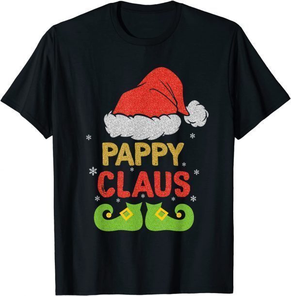 Classic Pappy Claus Shirt Christmas Pajama Family Matching Xmas T-Shirt