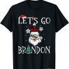 Let's Go Branson Brandon Conservative Funny Santa Chirstmas T-Shirt