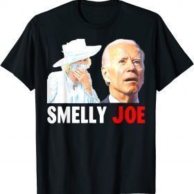 Official Smelly Joe Biden Camilla Funny Fart T-Shirt