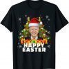 Joe Biden Santa Confused Happy Easter Funny Ugly Christmas 2021 T-Shirt