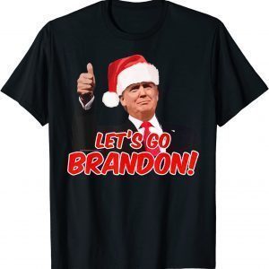 Lets Go Brandon Christmas Donald Trump 2021 T-Shirt