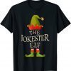 Jokester Elf Group Matching Family Christmas Holiday 2021 T-Shirt