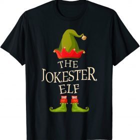 Jokester Elf Group Matching Family Christmas Holiday 2021 T-Shirt