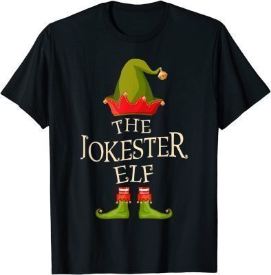 Jokester Elf Group Matching Family Christmas Holiday 2021 T-Shirt