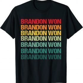 Brandon Won Thank You Brandon Vintage Unisex T-Shirt