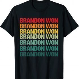 Brandon Won Thank You Brandon Vintage Unisex T-Shirt