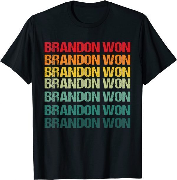 Brandon Won Thank You Brandon Vintage Unisex T-Shirt