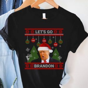 Let's Go Brandon Happy Christmas Unisex T-Shirt