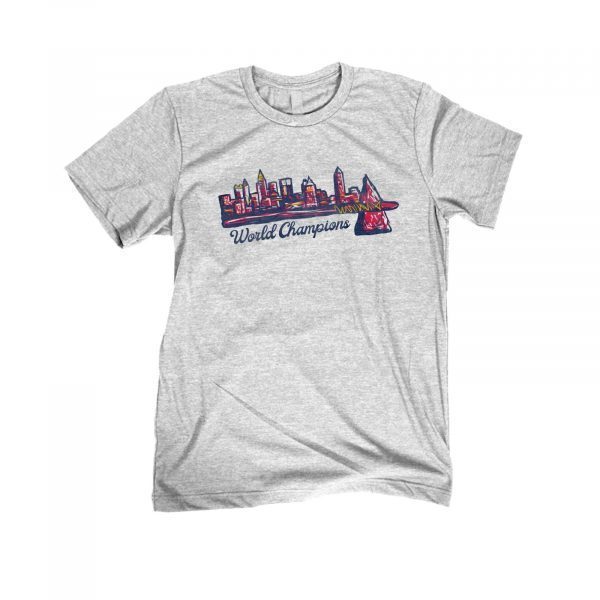 2021 ATL SKYLINE WORLD CHAMPIONS SHIRTS