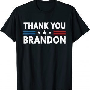 Classic Thank You Brandon shirt Vintage American Flag Gift TShirt