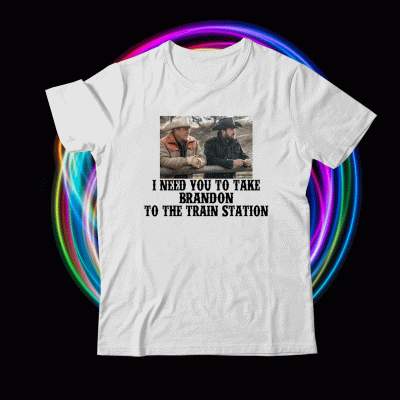 It's Time We Take A Ride To The Train Station Official TShirt