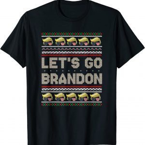 Let's Go Branson Brandon Trump Ugly Christmas Anti Liberal T-Shirt