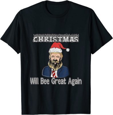 Classic Make Christmas Great Again Trump Santa Funny 2024 Xmas Cake T-Shirt