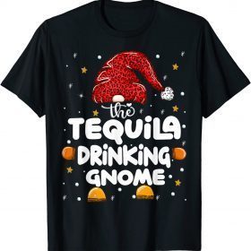 Tequila Gnome Family Matching Group Christmas Pajamas T-Shirt