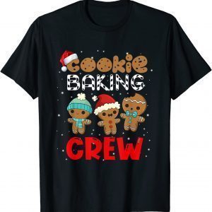 Cookie Baking Crew Christmas 2021 Funny Pajama Family Unisex T-Shirt