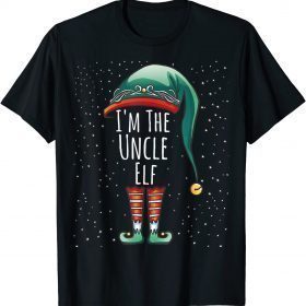 Uncle Elf Matching Family Christmas Party Pajama xmas T-Shirt