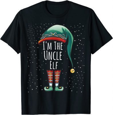 Uncle Elf Matching Family Christmas Party Pajama xmas T-Shirt