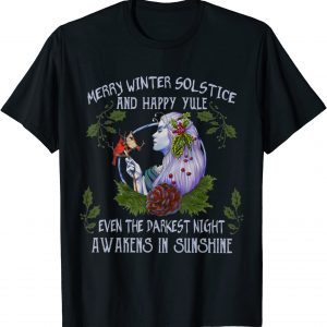 Merry Winter Solstice And Happy Yule Gift 2021 T-Shirt