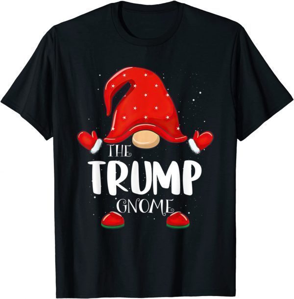 Trump Gnome Matching Family Group Christmas Pajama T-Shirt