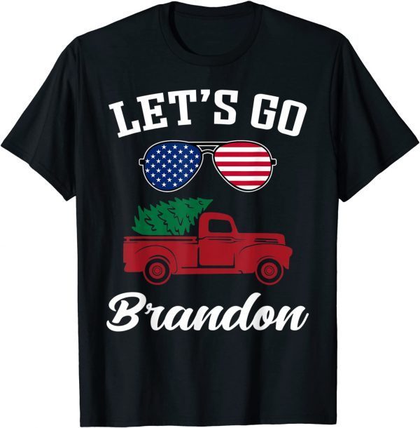 2021 Lets Go Brandon Let's Go Brandon Christmas T-Shirt