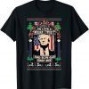 2021 Christmas Trump Mean Tweet Cheap Gas Conservative Anti Biden T-Shirt