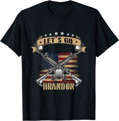 Classic Let's Go Brandon Veteran US T-Shirt T-Shirt