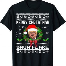 Funny Merry Christmas, Santa Trump, Ugly Xmas Sweater 2022 T-Shirt