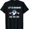 T-Shirt Let's Go brandon shark Doo Doo Funny Adult ,Kids & Toddler