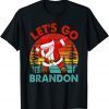 Santa Dabbing Xmas Let’s Go Braden Brandon Christmas Vintage 2022 T-Shirt