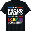 Proud Member Of LGBFJB Community Retro Men Women T-Shirt