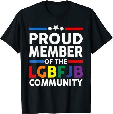 Proud Member Of LGBFJB Community Retro Men Women T-Shirt