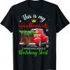 Funny Christmas This Is My Hallmarks Movie Watching Costume T-Shirt