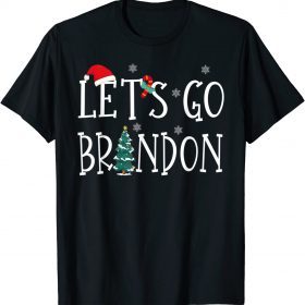 Let's Go Braden Brandon Conservative Anti Liberal Santa Hat Unisex T-Shirt