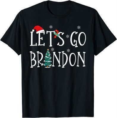 Let's Go Braden Brandon Conservative Anti Liberal Santa Hat Unisex T-Shirt
