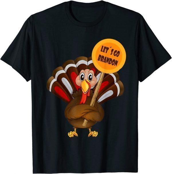 Official Let's Go Brandon Thanksgiving Day Turkey T-Shirt