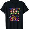 Funny Goodbye 2021 Hello 2022 Merry Christmas Happy New Year 2022 T-Shirt