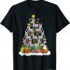 Mule Xmas Tree Lighting Santa Mule Christmas Gift T-Shirt