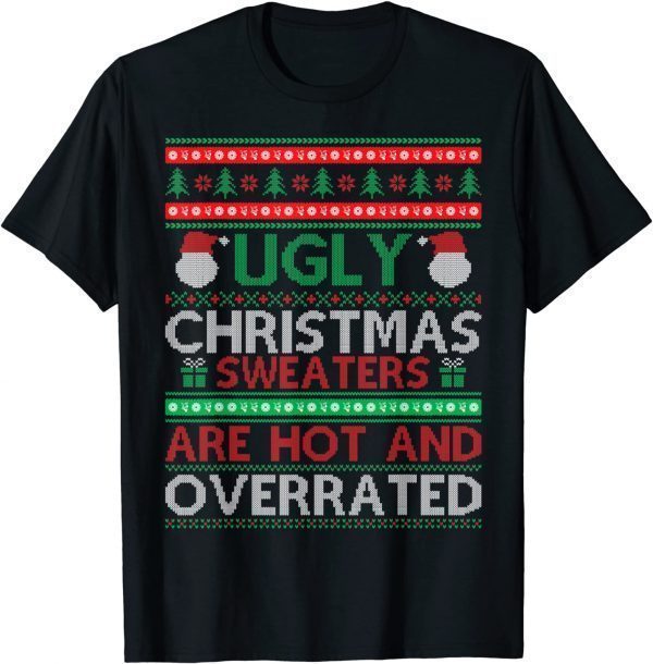 Christmas Shirt for Ugly Sweater Party Men Women Kids Funny TShirt