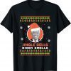 T-Shirt Jingle Bells Biden Smells Funny Costume Gift