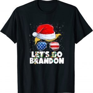 T-Shirt Let's Go Brandon Santa Trump USA Conservative Anti Liberal