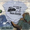 It's Wime We Take A ride To The Train Station Beth Dutton Tee Shirts