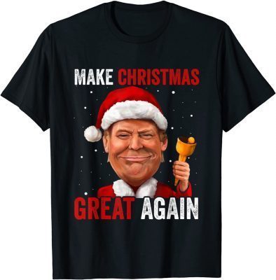 Funny Make Christmas Great Again Funny Trump Ugly Christmas T-Shirt